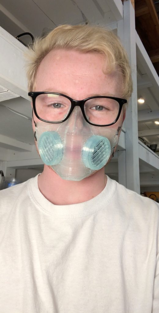 OESH 3D printed respirator mask
