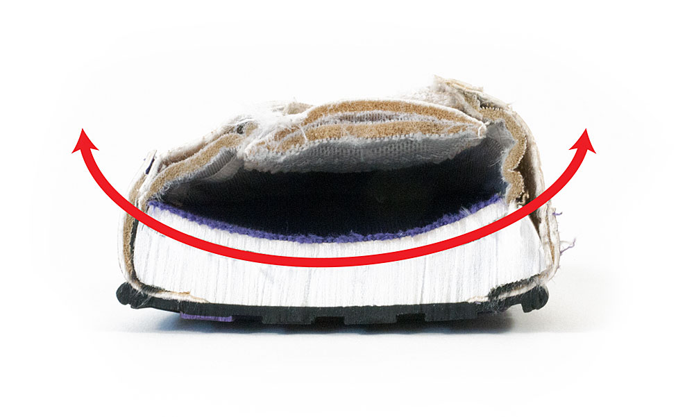 Cutaway front Big Brand Shoes for Morton’s Neuroma Knee Pain