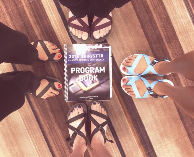 3D Printed Sandals at the NSF conference