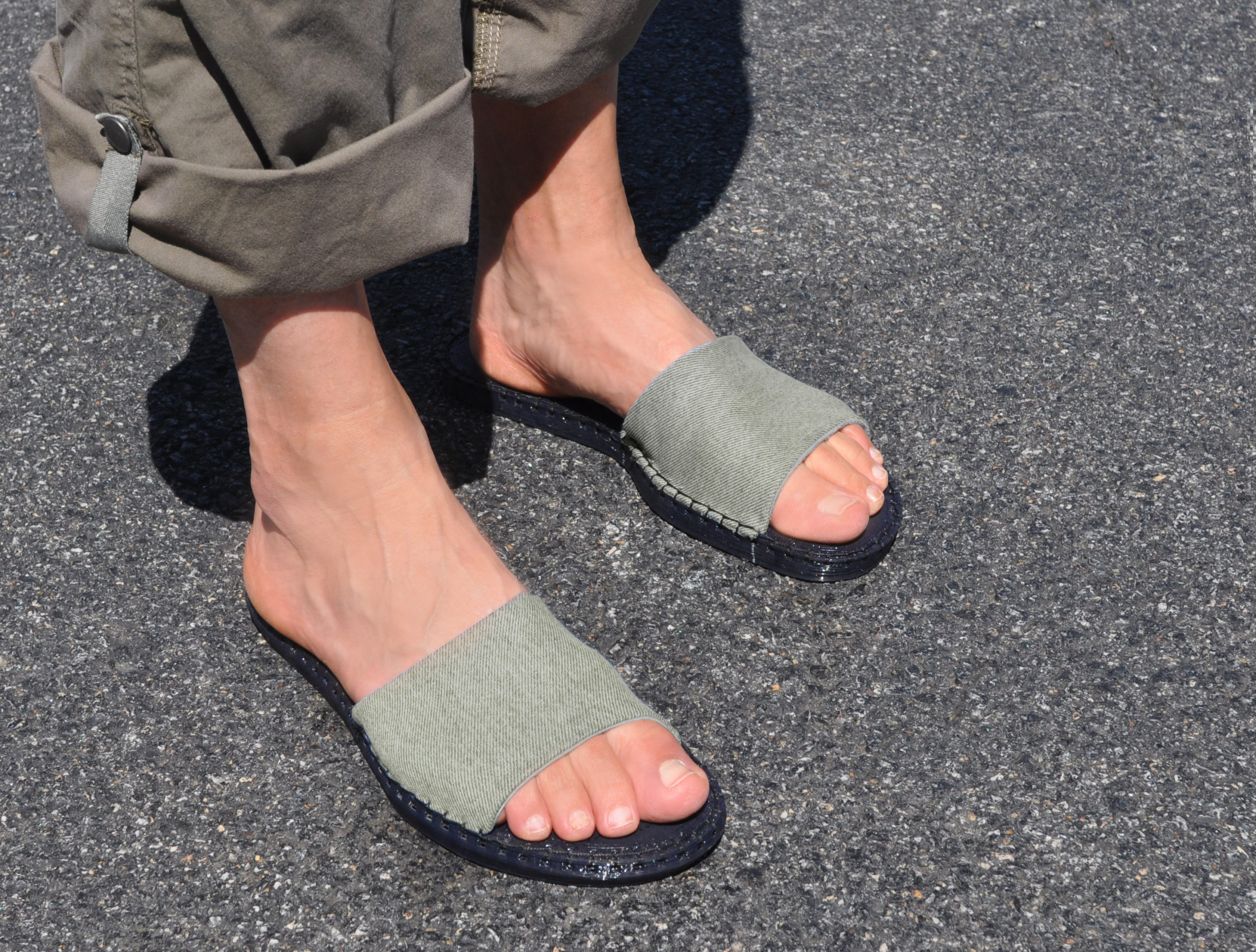 Open Toe green